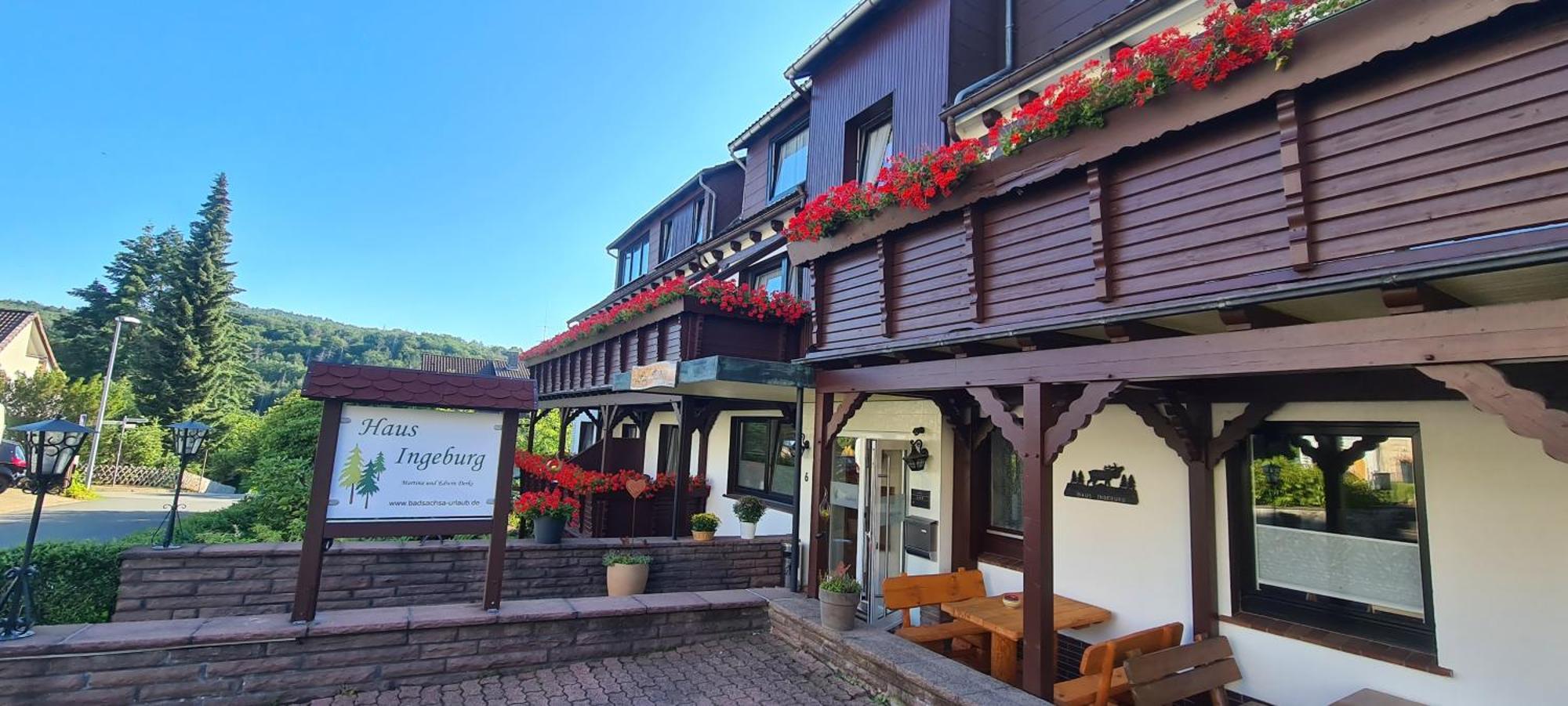 Hotel Ingeburg Бад-Закса Экстерьер фото